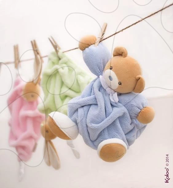 Kuschel-Teddybär Plume-Raspberry Bear Doudou Kaloo 20 Cm Im Geschenkkarton Für Die Kleinsten Rosa – Bild 2