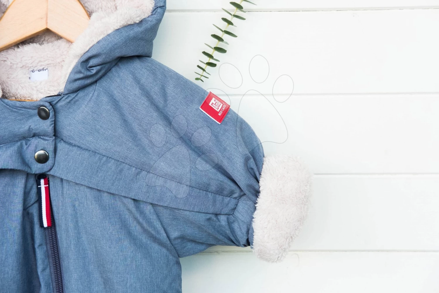 Babyoverall Von Red Castle Tenderness T-zip Von 0-6 Monaten Warm Luftig Wasserdicht Blau – Bild 3