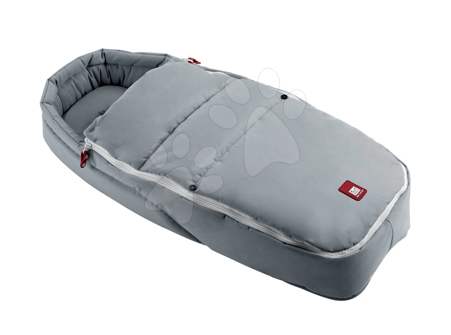 Fußsack Für Kinderwagen Baby Cocoon CityLink® III Red Castle Grau, Kompatibel Für Die Meisten Kinderwagen Ab 0 Monaten