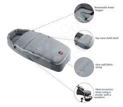 Fußsack Für Kinderwagen Baby Cocoon CityLink® III Red Castle Schwarz, Kompatibel Für Die Meisten Kinderwagen Ab 0 Monaten