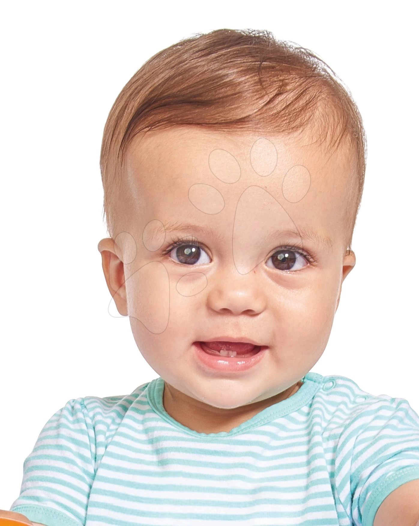 Holzrassel Toy With Ears Baby Eichhorn Mit Ohren Und Kugeln Ab 3 Monaten – Bild 3