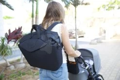 Wickeltasche To Ts-smarTrike Duet Extra 4in1 Mit Innentasche Und Thermopack Schwarz