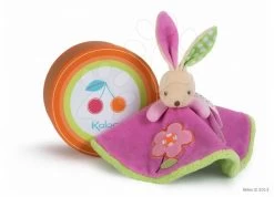 Kuschel-Plüschhase Colors-Round Doudou Rabbit Flower Kaloo In Einem Rock 18 Cm Im Geschenkkarton Für Die Kleinsten
