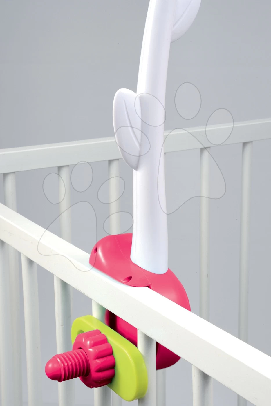 Karussell über Der Krippe Flower Cotoons Smoby Mit Schmetterlingen, Musik Und Licht Für Die Kleinsten Rosa – Bild 12