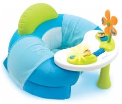 Aufblasbarer Stuhl Cotoons Cosy Seat Smoby Mit Didaktischem Tisch Blau Ab 6 Monaten