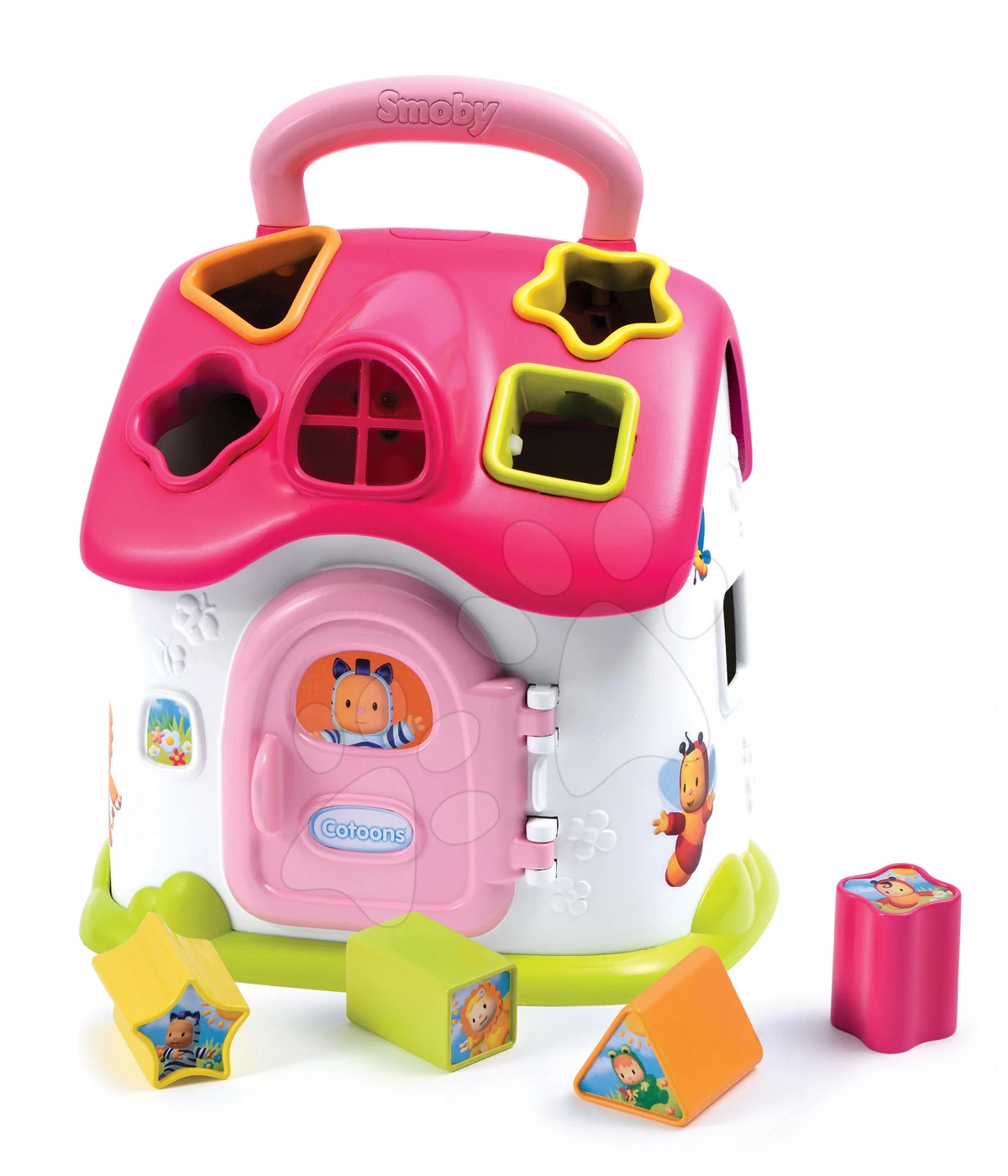 Lehrhaus Smoby Didactic House Cotoons Smoby Einlege-Lehraus Mit Blau Ab 12 Monaten – Bild 9