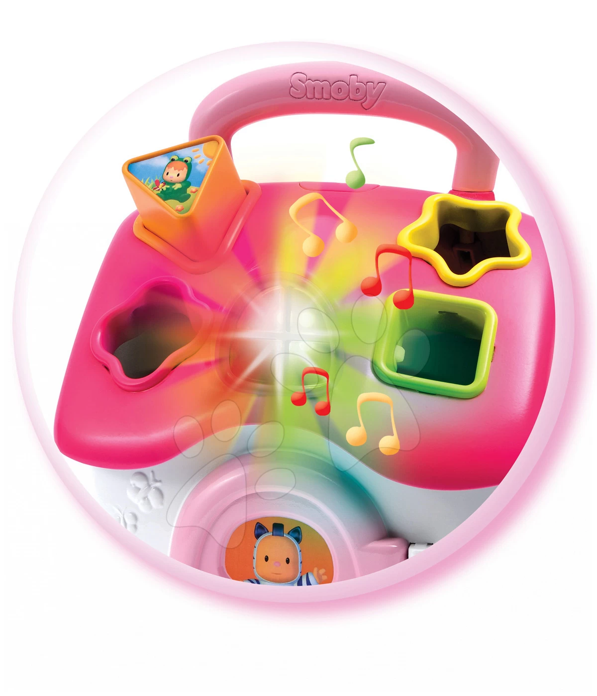 Lehrhaus Smoby Didactic House Cotoons Smoby Einlege-Lehraus Mit Blau Ab 12 Monaten – Bild 8