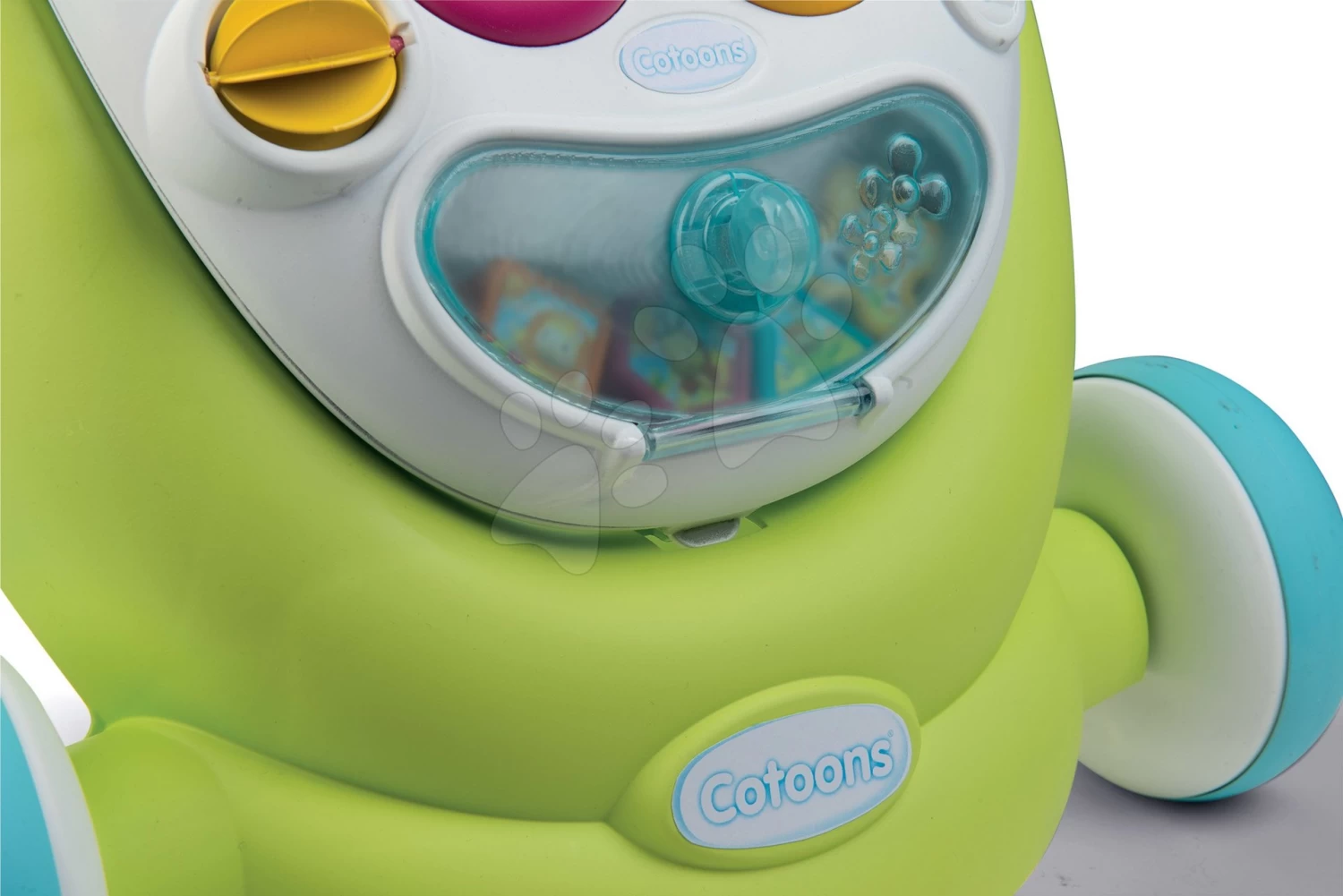 Set Lauflernwagen Mit Didaktischem Koffer Trott Cotoons 2in1 Smoby Mit Sound Und Licht Und Ein Interaktives Clever Cubes Smart-Spiel Mit 3 Farb- Und Zahlenspielen – Bild 12