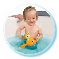 Musikalische Schwimmende Krabbe Mit Einem Frosch Cotoons Smoby Ab 12 Monaten