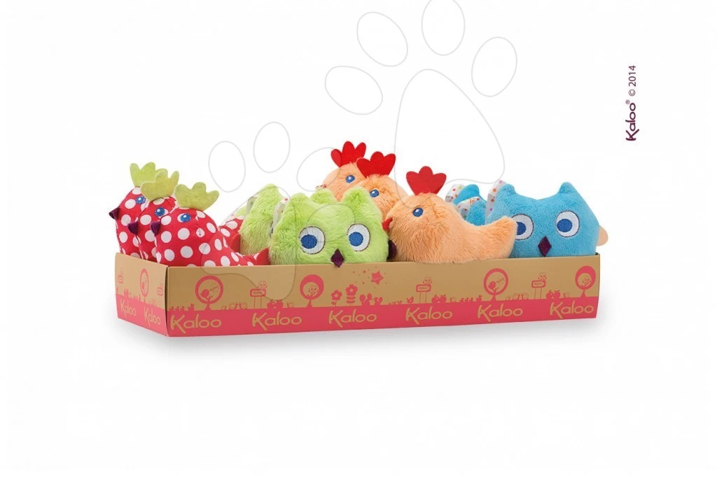 Plüschhuhn Colors-Mini Musicals Kaloo Singend 12 Cm Für Die Kleinsten Orange