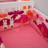 Nestchen Im Babybett Sateen Rabbits ToTs SmarTrike Häschen 100 % Baumwoll Satin Rosa Ab 0 Monate