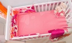 Spannbettlaken Für Babybett Joy ToTs-smarTrike Hase 2 Stück 100% Baumwollsatin Rosa Ab 0 Mon