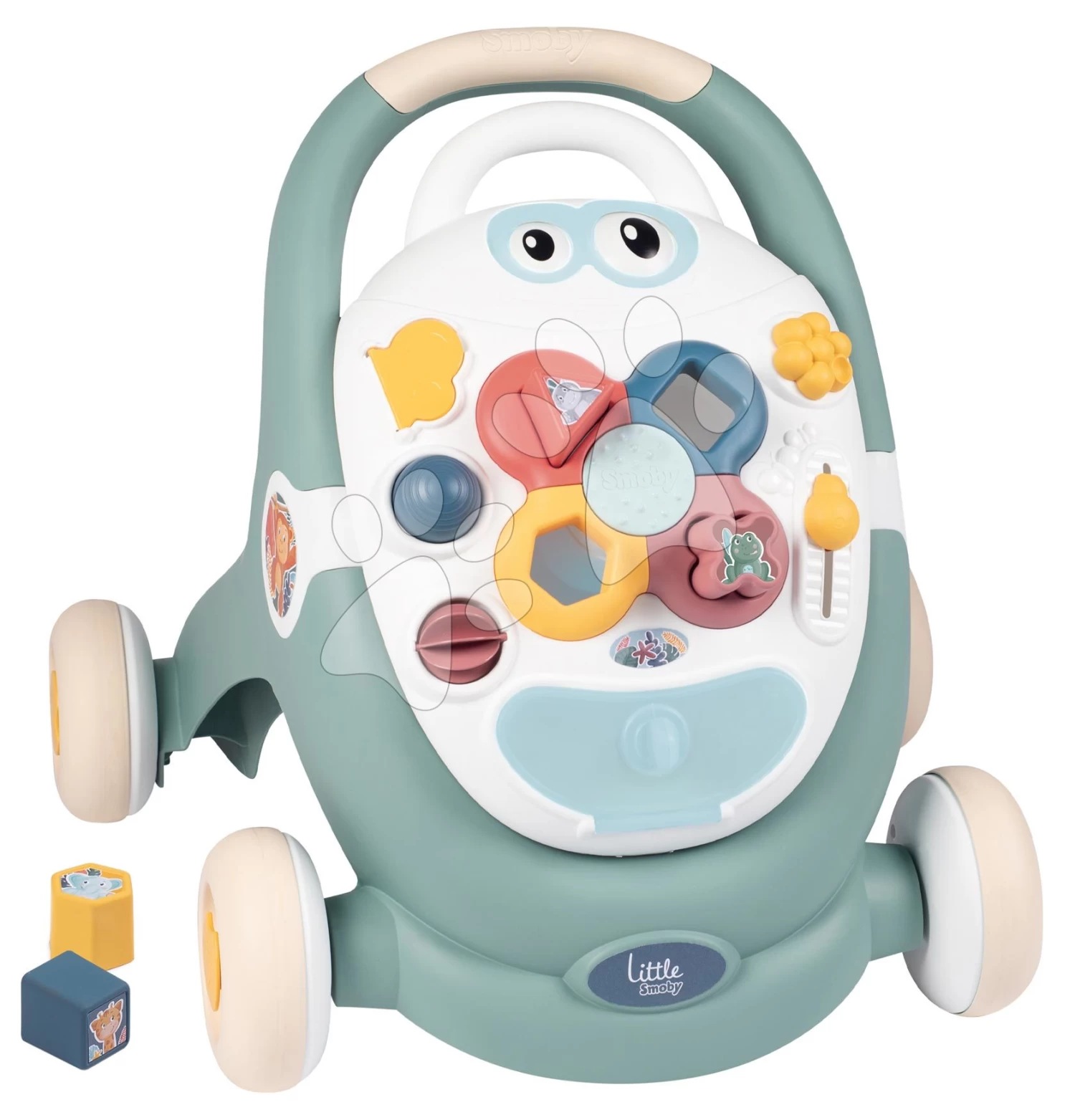 Didaktische Lauflehrnhilfe Und Wagen Trotty Walker 3in1 Little Smoby Mit Einem Abnehmbaren Tablet Mit Funktionen Zur Entwicklung Der Motorik Ab 12 Monaten SM140304 – Bild 2