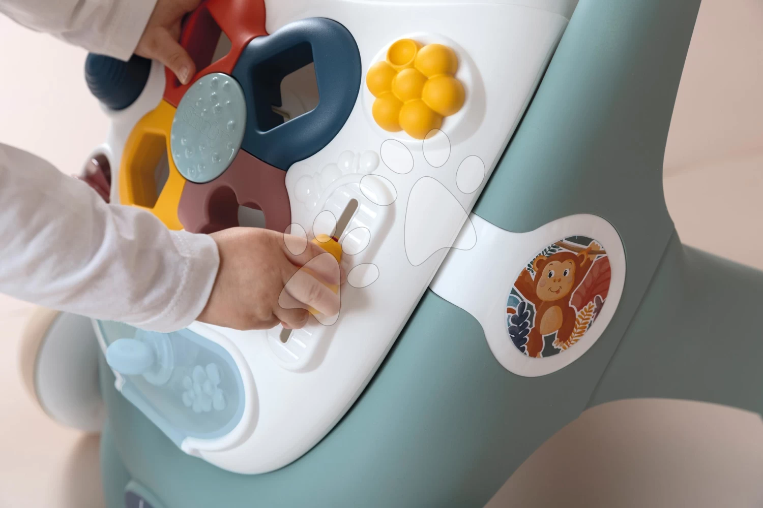 Didaktische Lauflehrnhilfe Und Wagen Trotty Walker 3in1 Little Smoby Mit Einem Abnehmbaren Tablet Mit Funktionen Zur Entwicklung Der Motorik Ab 12 Monaten SM140304 – Bild 7