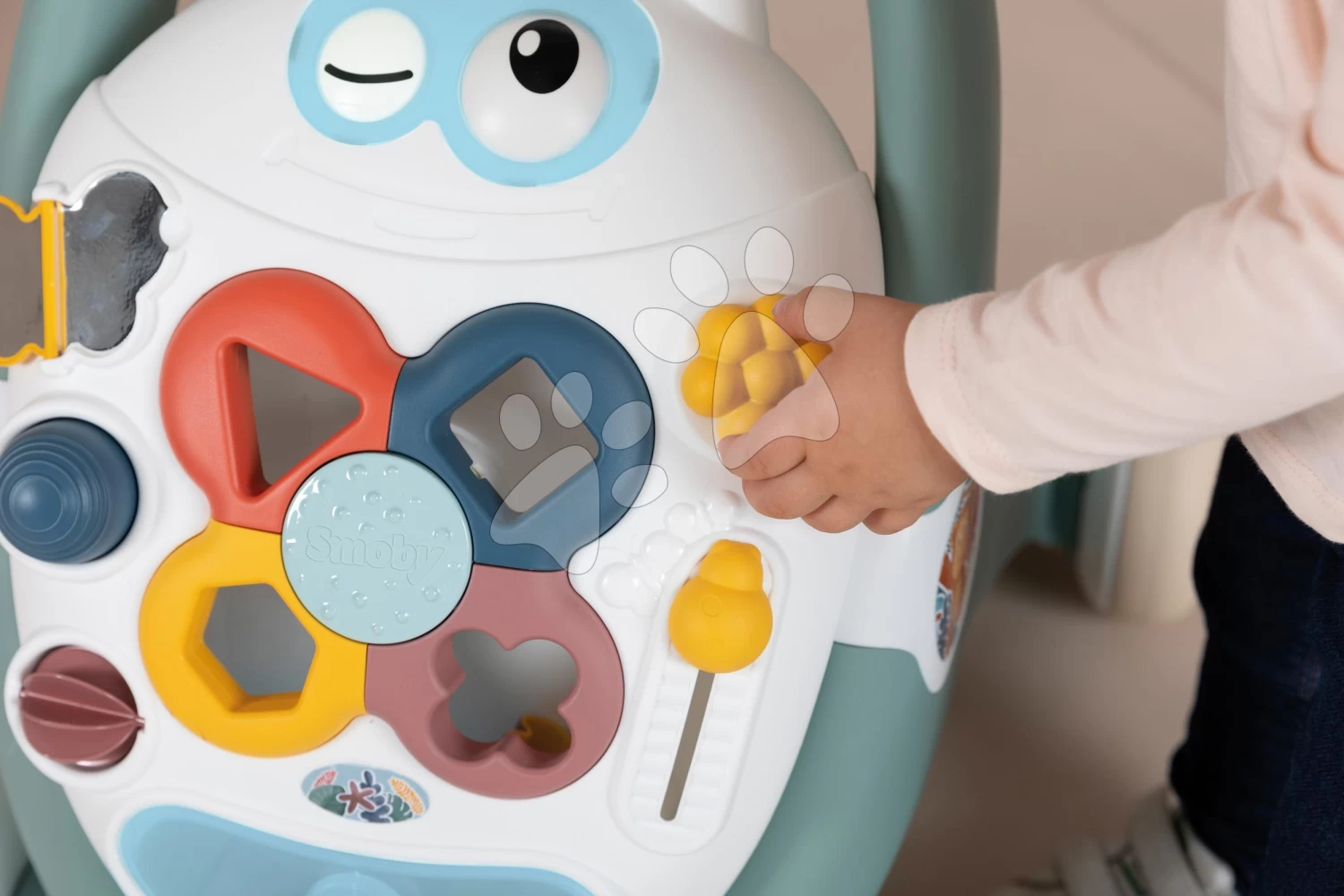 Didaktische Lauflehrnhilfe Und Wagen Trotty Walker 3in1 Little Smoby Mit Einem Abnehmbaren Tablet Mit Funktionen Zur Entwicklung Der Motorik Ab 12 Monaten SM140304 – Bild 8