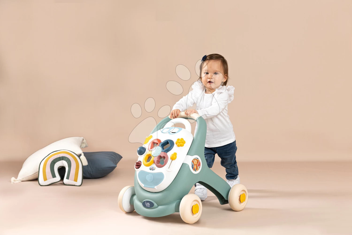 Didaktische Lauflehrnhilfe Und Wagen Trotty Walker 3in1 Little Smoby Mit Einem Abnehmbaren Tablet Mit Funktionen Zur Entwicklung Der Motorik Ab 12 Monaten SM140304 – Bild 4