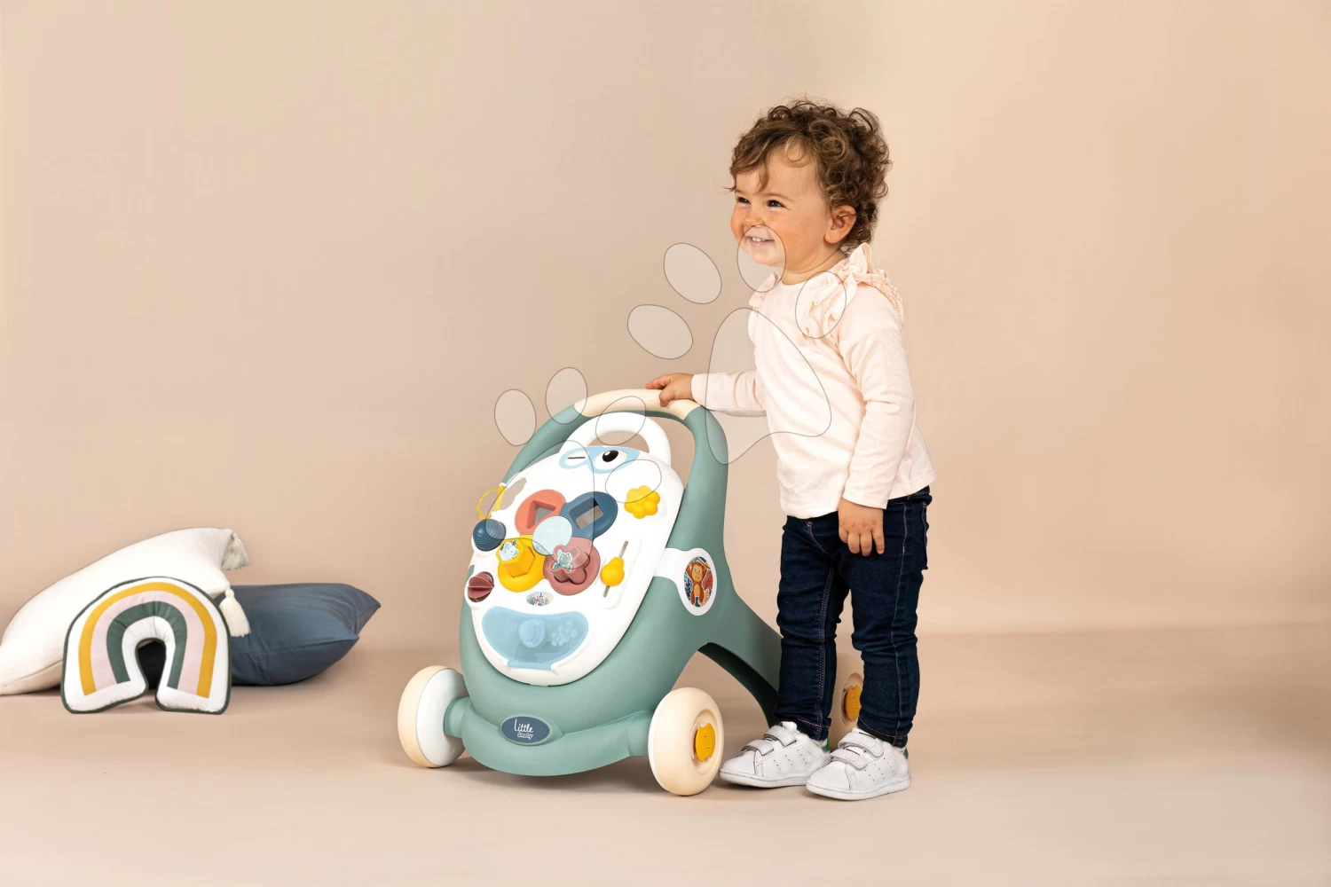 Didaktische Lauflehrnhilfe Und Wagen Trotty Walker 3in1 Little Smoby Mit Einem Abnehmbaren Tablet Mit Funktionen Zur Entwicklung Der Motorik Ab 12 Monaten SM140304 – Bild 12