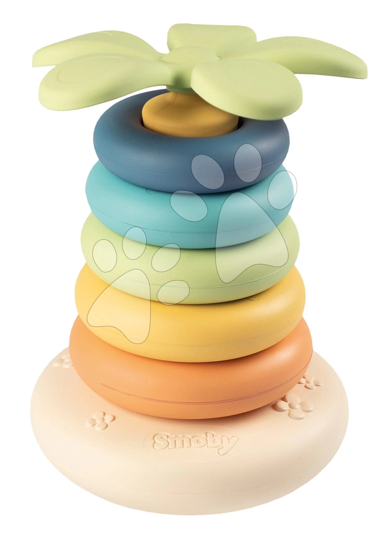 Pyramide Aus Zuckerrohr Bio Sugar Cane Roly Poly Pyramid Little Smoby 5 Ringe Green 100% Recycelbar Ab 12 Monaten SM140603