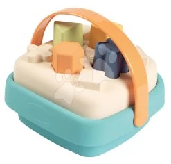 Didaktischer Korb Aus Zuckerrohr Bio Sugar Cane Shape Sorter Little Smoby Green 100 % Recycelbar Ab 12 Monaten SM140604