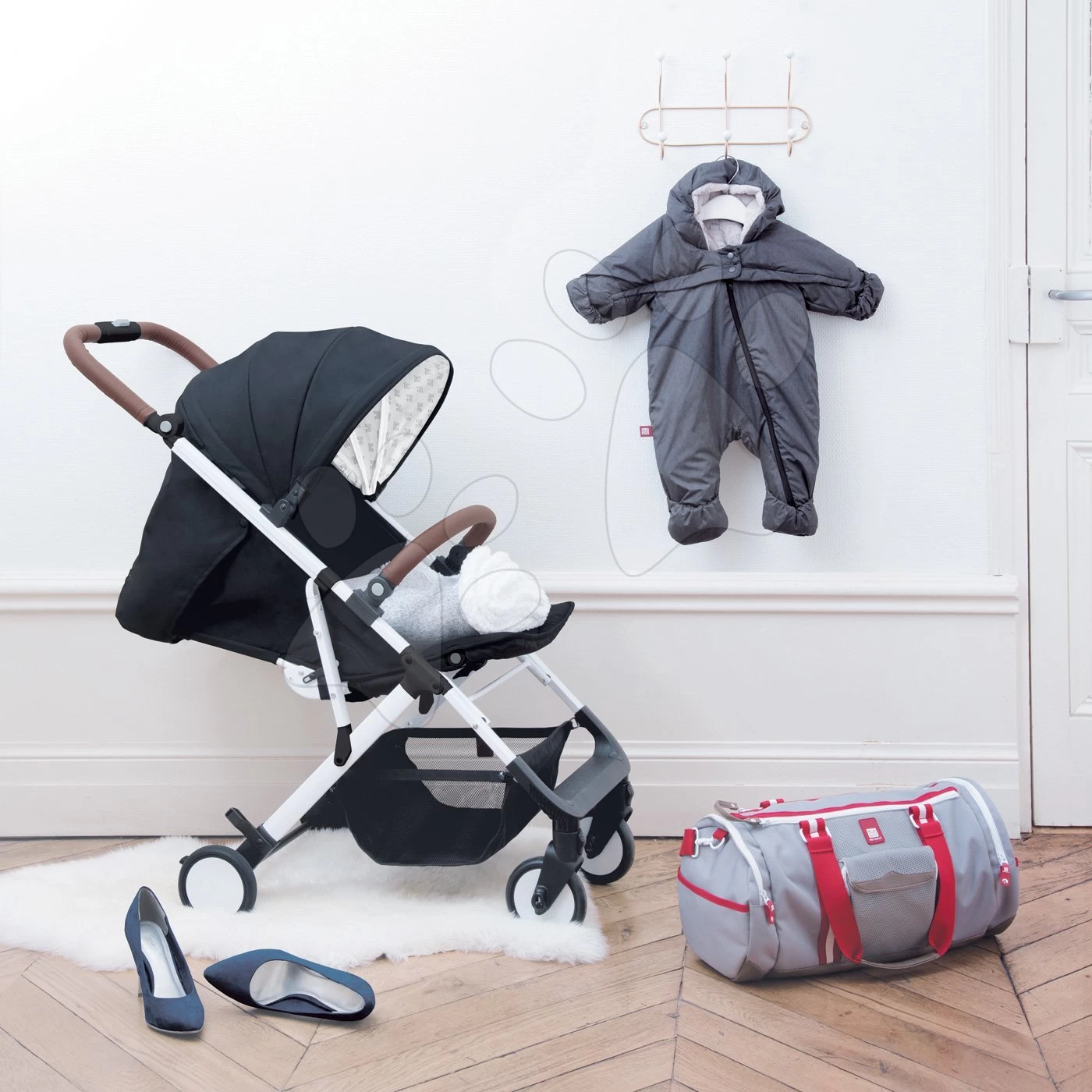 Sportkinderwagen CityLink® III Red Castle Faltbar Mit Weißer Konstruktion Und 5-Punkt-Sicherheitsgurt Ab 0 Monaten – Bild 2