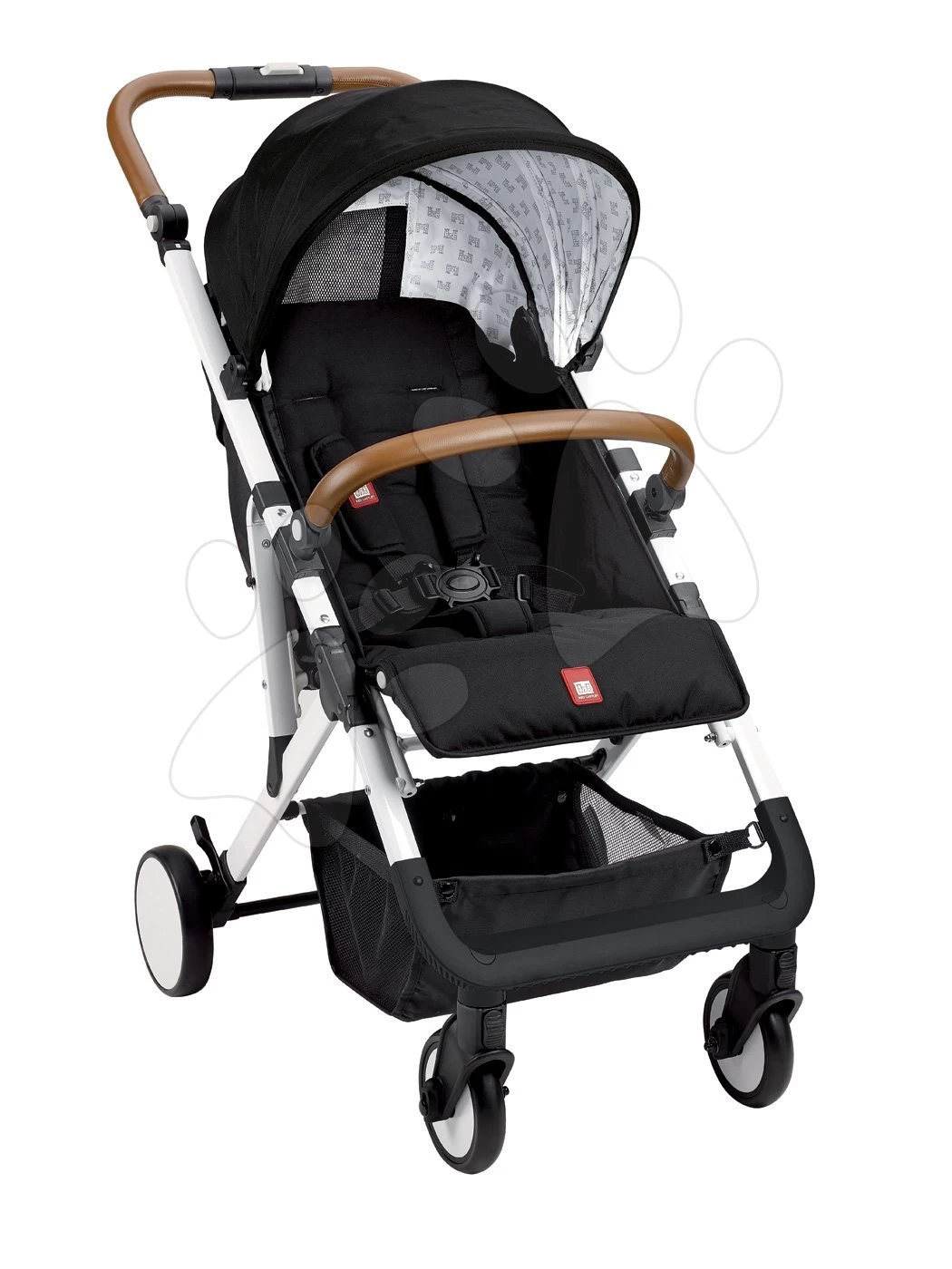 Sportkinderwagen CityLink® III Red Castle Faltbar Mit Weißer Konstruktion Und 5-Punkt-Sicherheitsgurt Ab 0 Monaten – Bild 9