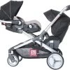 Kinderwagen Evolutwin® Für Zwei Kinder Red Castle Schwarz Positionierbar Mit Kompletter Ausstattung Und Regenmantel Ab 0 Monaten