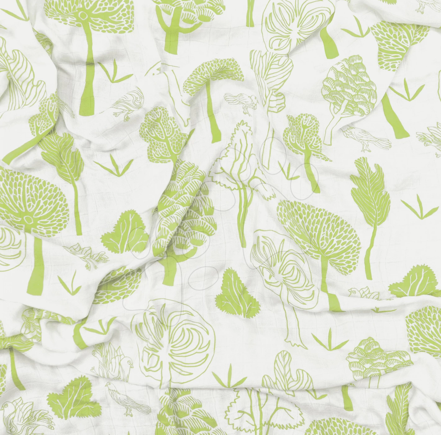 Bambus-Babytragetücher ToTs-smarTrike Bäume 3 Stück 100% Bambusseide Grün Ab 0 Monaten