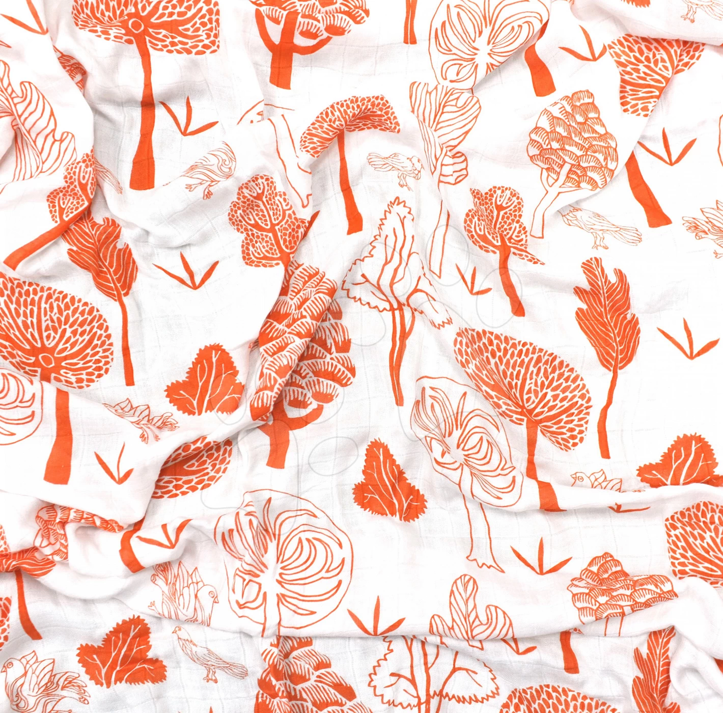 Bambus-Babytragetücher ToTs-smarTrike Bäume 3 Stück 100% Bambusseide Orange Ab 0 Monaten