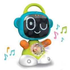 Set Interaktiver Roboter TIC Smart Smoby Mit 3 Lernspielen Und Würfelspiel
