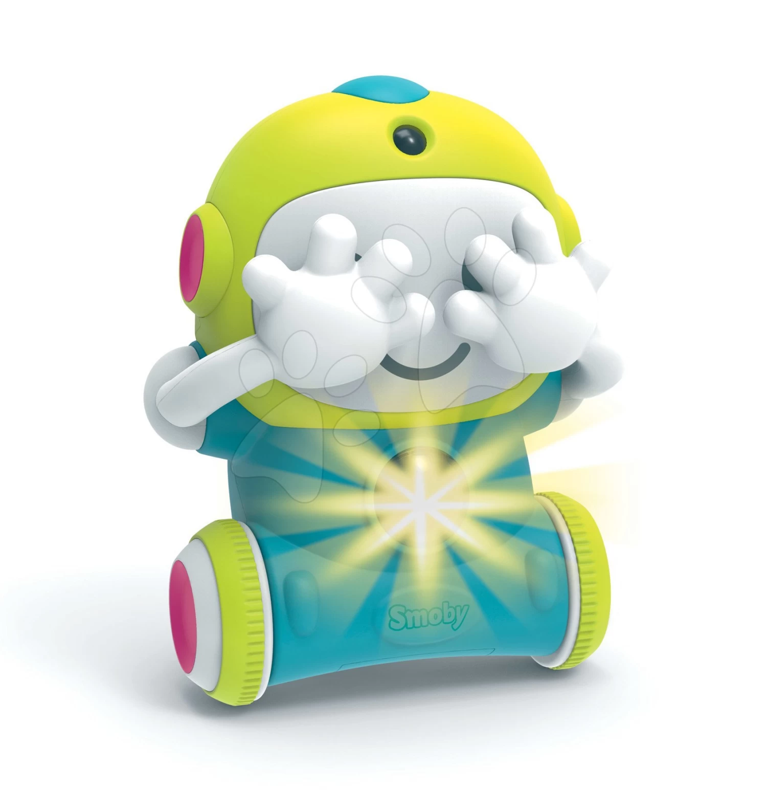 Set Interaktiver Roboter TIC Smart Smoby Mit 3 Lernspielen Und Ein Versteckspiel 1,2,3 Mit Einem Bewegungssensor – Bild 4