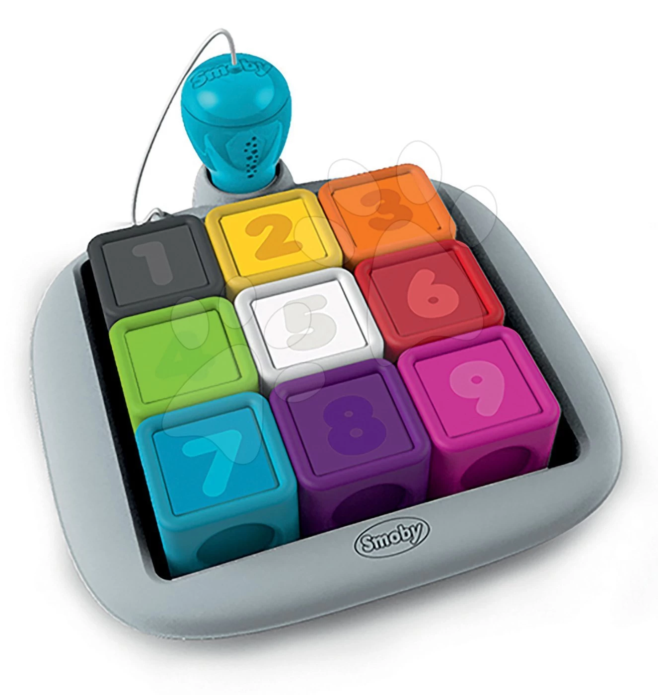 Interaktives Spiel Clever Cubes Smart Smoby Mit 3 Farb- Und Zahlenspielen – Bild 5