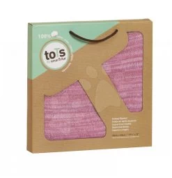 Strickdecke Für Die Kleinsten Joy ToTs-smarTrike 100% Natürliche Baumwolle Rosa Ab 0 Monaten