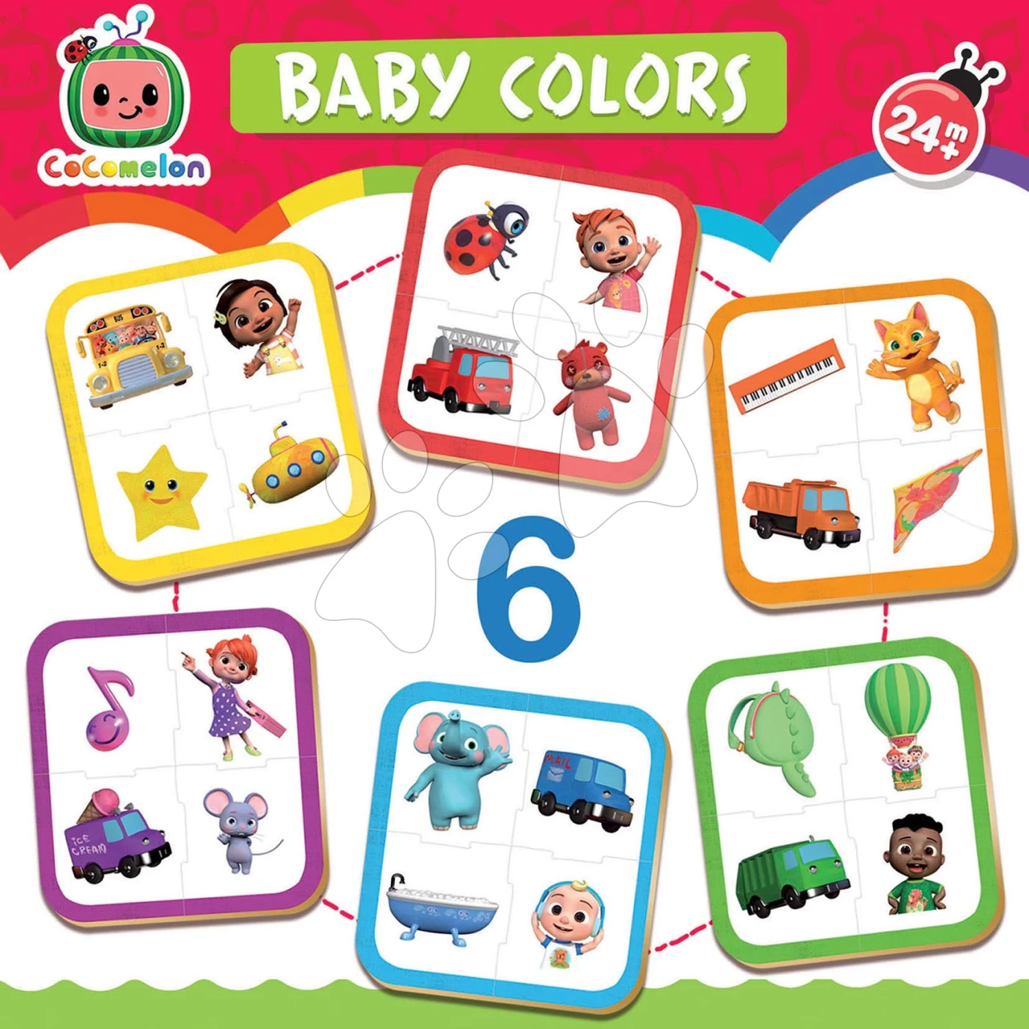 Ein Lernspiel Für Die Kleinsten Baby Colours Cocomeloon Educa Wir Lernen Farben – Ab 24 Monaten EDU19134
