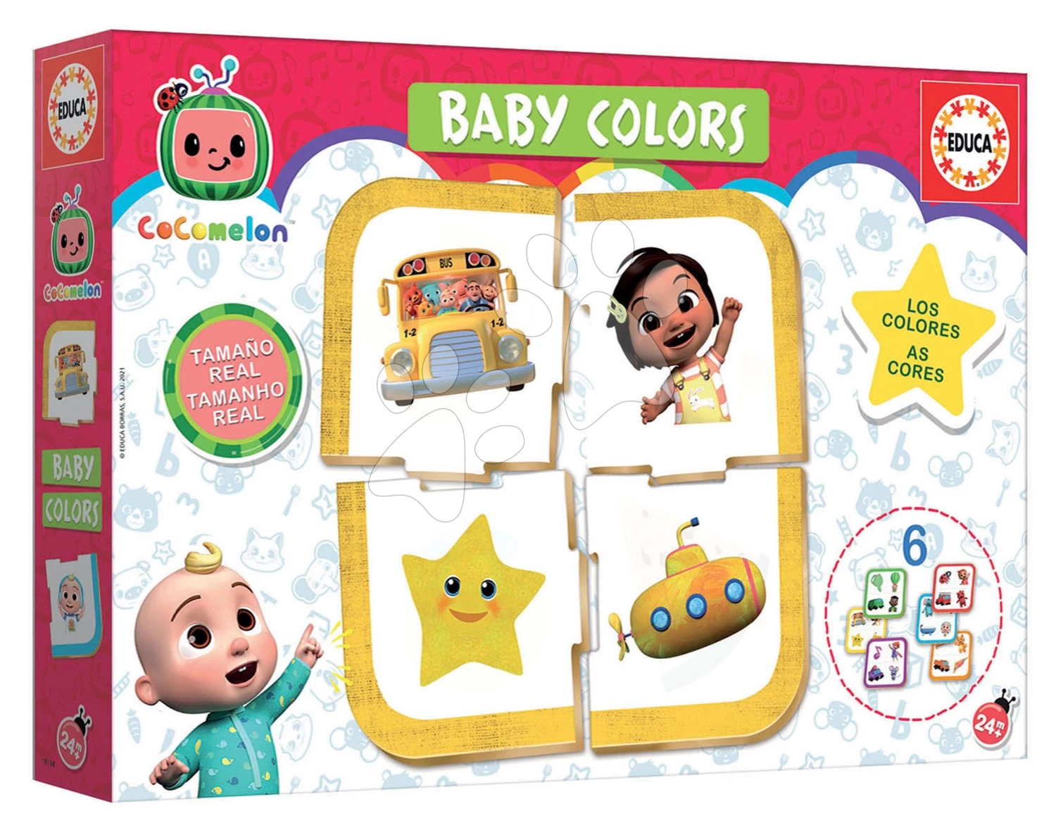 Ein Lernspiel Für Die Kleinsten Baby Colours Cocomeloon Educa Wir Lernen Farben – Ab 24 Monaten EDU19134 – Bild 2