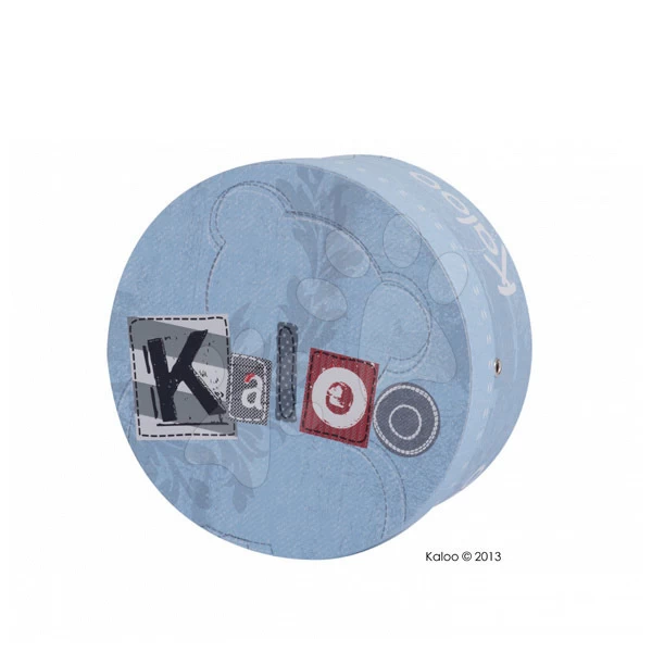 Teddybär-Puppentheater Blue Denim-Doudou Kaloo 18 Cm Im Geschenkkarton Für Die Kleinsten Blau – Bild 6