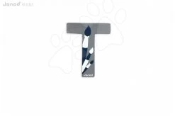 Holzbuchstabe T ABCDeco Janod Klebebuchstabe 9 Cm Blau/rot Ab 3 Jahren