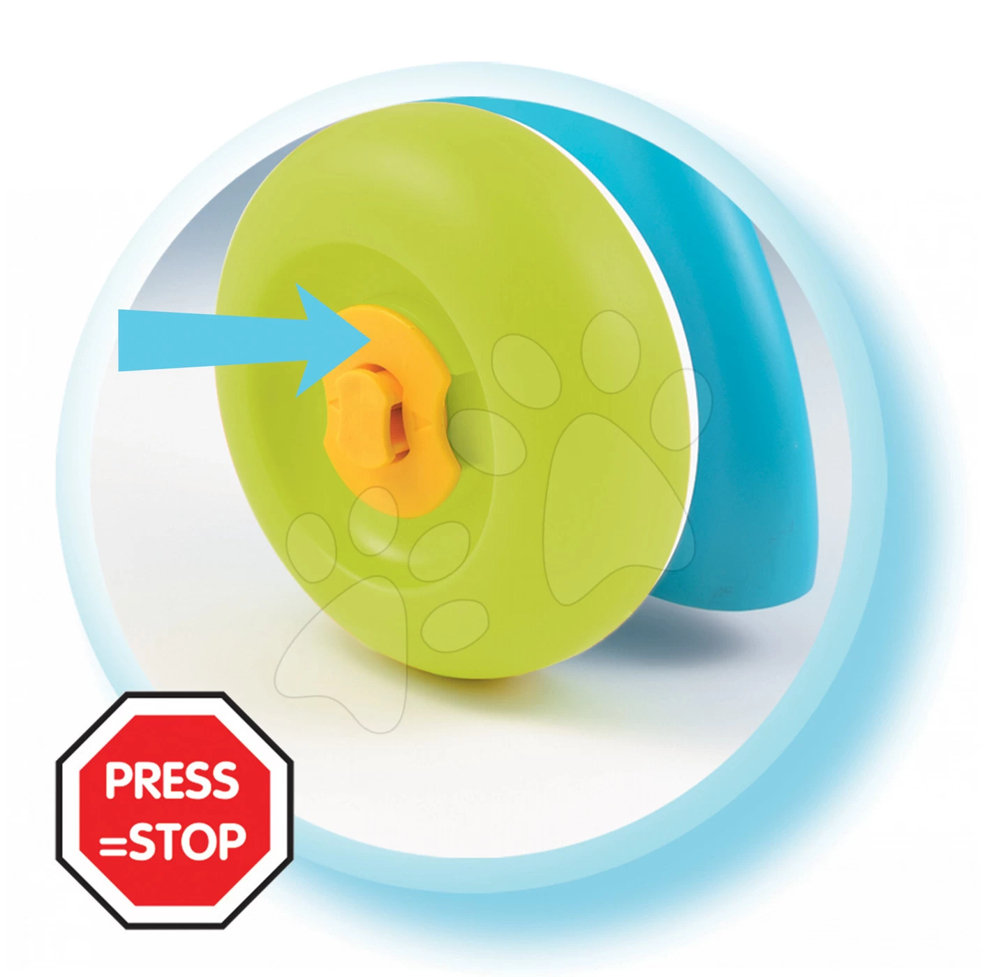 Set Karussell über Dem Kinderbett Star Cotoons 2v1 Smoby Mit Eulen Und Didaktische Lauflernhilfe Mit Licht Und Ton (blau / Pink) – Bild 17