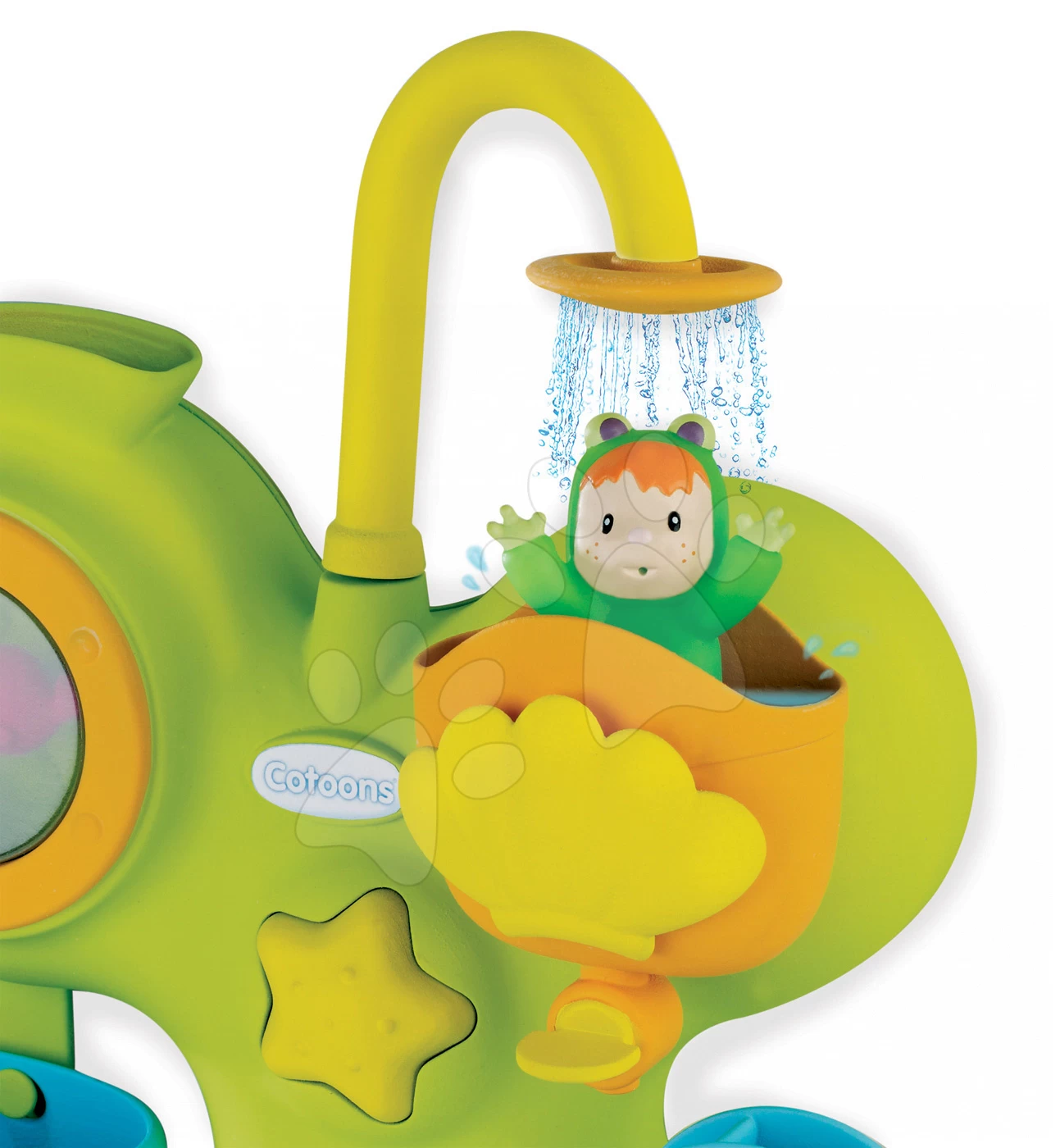 Set Didaktischer Tisch Activity Table Cotoons Smoby Mit Ton Und Licht Und Ein Wasserpark In Der Badewanne Mit Rutsche – Bild 9