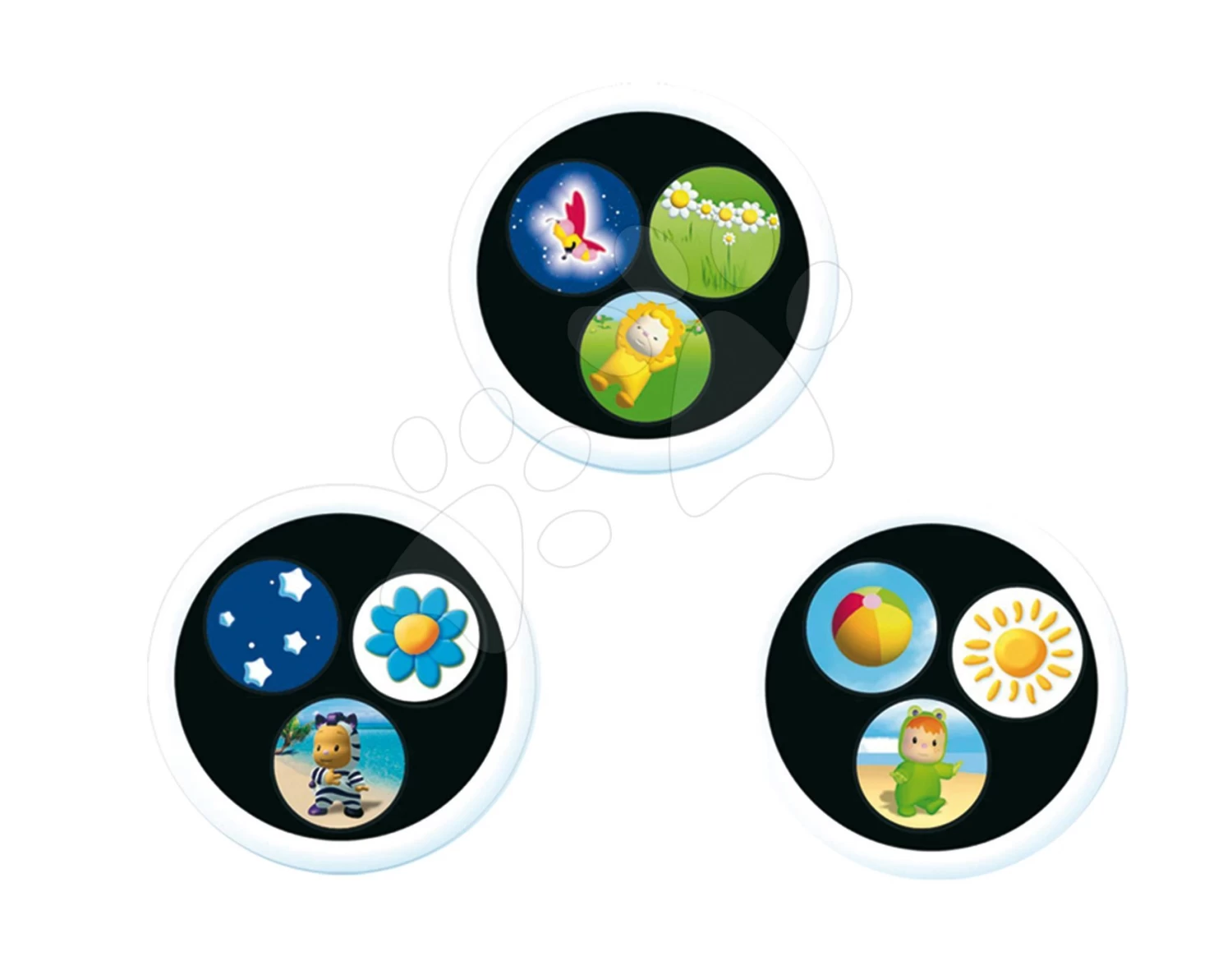 Lichtprojektor Für Kinderbett Cotoons Smoby Für Kleinkinder Rosa-grün – Bild 5