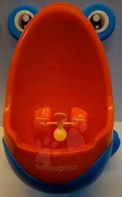 Urinal Frosch BabyYuga Blau-orange