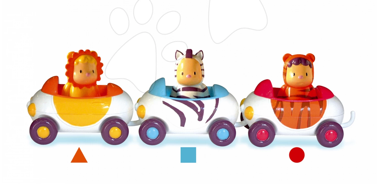 Spielzeugautos Imagin Car Cotoons Smoby 3 Stück Ab 12 Monaten – Bild 2