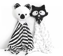 Kuscheltier Für Den Kleinsten Koala Bamboo ToTs-smarTrike Black&White Aus Bambus Und Baumwolle