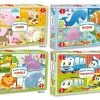 Puzzle Junior Transport 4 Fahrzeuge Dohány 6-9-12-16 Teile Ab 24 Monaten