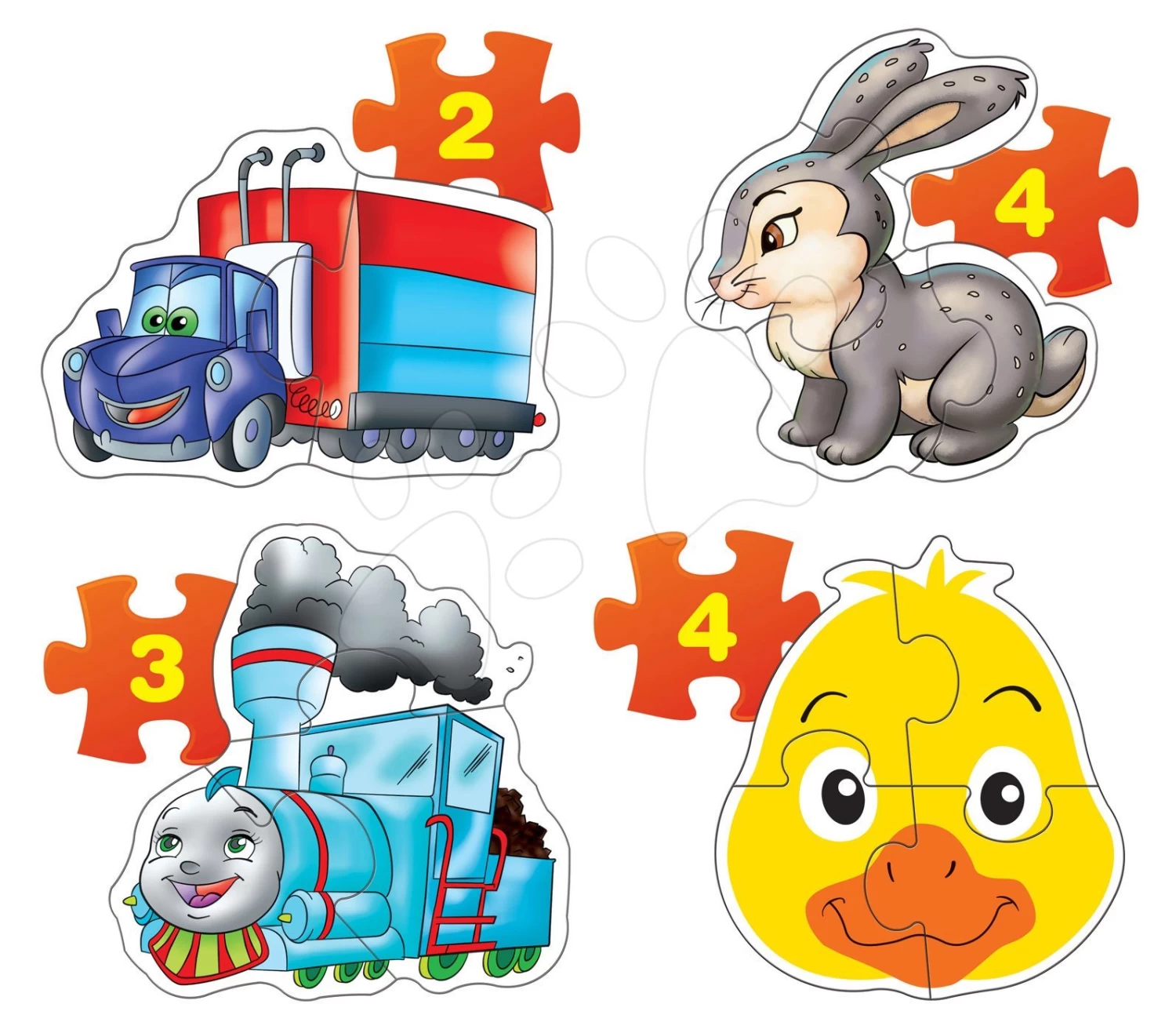 Baby Puzzle Junge Dohány 6-Bild Ab 24 Monaten – Bild 3