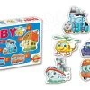 Baby-Puzzle Verkehrsmittel Dohány 6-Bilder Ab 24 Monaten
