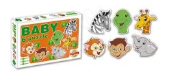 Babypuzzle Exotische Tiere Dohány 6-Bilder Ab 24 Monaten
