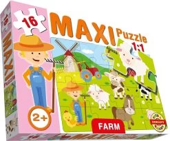 Babypuzzle Maxi Farm Dohány 16 Teile Ab 24 Monaten