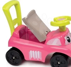 Rutscher Und Gehhilfe Auto Fille 2in1 Smoby Rosa Ab 10 Monaten