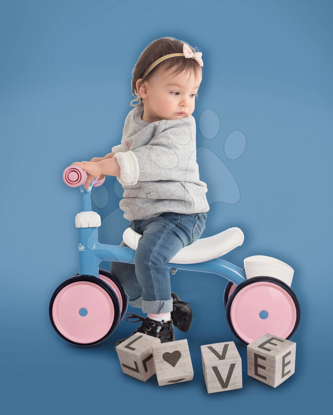 Set Lauflernhilfe Mit Didaktischem Koffer Trott Cotoons 2v1 Smoby Mit Ton Und Licht Und Laufrad Rookie Mit Lenkrollen – Bild 19