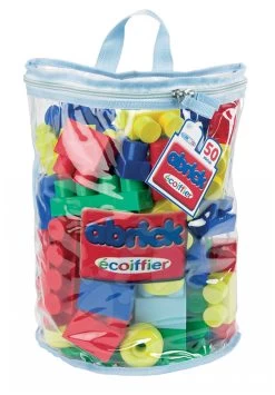 ECOIFFIER Baukasten In Einem Rucksack Maxi Abrick Écoiffier 50 Teile Ab 12 Monaten